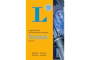 Langenscheidt Fachwörterbuch Kompakt Technik Englisch: Englisch-Deutsch/Deutsch-Englisch (Langenscheidt Fachwörterbücher Kompakt)