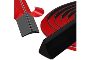 MHDJQ Embellecedor para Encimera Cocina 3 Metros Copete Encimera Cocina Aluminio Barrera de Agua para Tapar Juntas en Cocina o Baño 15 mm x 15 mm Negro (negro, 3m)