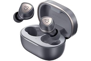 SoundPEATS Sonic Wireless Earbuds in-Ear Bluetooth Headphone, Bluetooth 5.2 Earbuds APTX-Adaptive Wireless Earphones with Immersive Bass, TrueWireless Mirroring 35 Hrs USB-C Mono/Stereo Game Mode