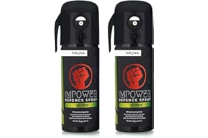 IMPOWER Self Defence Pepper Spray for Woman Safety - 55 ML (Pack of 2)
