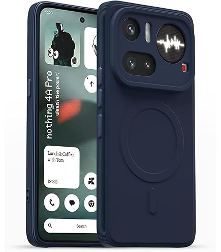 Buy Nothing Phone 4a Magnetic Case (Mag-X Black) | Shockproof