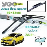 Yeo Renault Clio 4 ile Uyumlu Silecek Takımı 2012-...