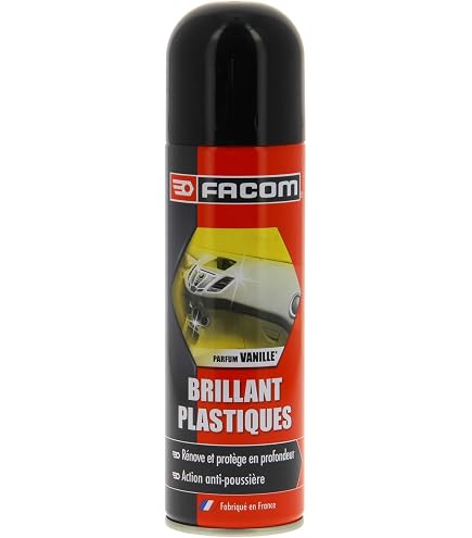Lubrifiant Silicone FACOM - Spécial Plastique Et Caoutchouc - Aérosol 300ml Avec Tuyau