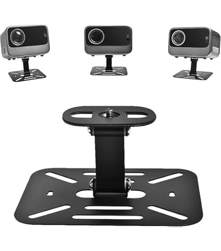 Supporto Per Proiettore Desktop Gvrxec - Vite 1/4", Regolabile Multi-Angolo | Per Proiettori, Fotocamere, Fino A 3kg