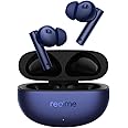 realme Buds Air 5 Wireless Earbuds with 50dB Active Noise Cancellation, 12.4mm Dynamic Bass Driver, 38 Hours Battery Life, and Touch Controls (Deep Sea Blue)