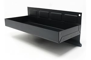 FIRST4MAGNETS 10" Magnetic Toolbox Shelf - 1kg Load Capacity | Heavy Duty Magnetic Tool Shelf for Organizing Tools, Parts, and Accessories - Perfect for Garage, Workshop, or Shed