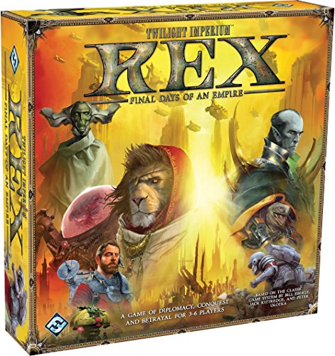 Preisvergleich Produktbild Fantasy Flight Games Rex Final Days of an Empire Brettspiel