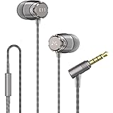 SoundMAGIC E11 Wired Earbuds No Microphone HiFi Stereo Earphones Noise Isolating in Ear Headphones Powerful Bass Tangle Free 