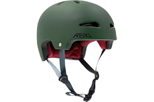 REKD Ultralite In-Mold Helmet Fully Certified with Adjustable Padding, For All Action Sports