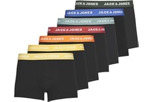 JACK & JONES JACK& JONES 7-Pack Basic Trunks Boxers Short Underwear Logo Print JACVITO Fashion