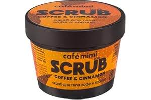 CAFE MIMI Exfoliante Corporal Café y Canela 120 gr