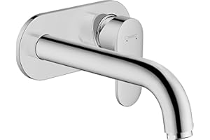 hansgrohe Vernis Blend Grifo monomando de lavabo empotrado con caño 20,5 cm, cromo, 71576000