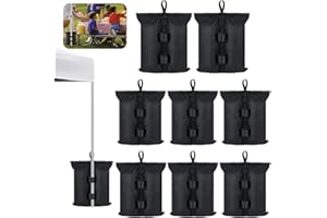 MEISHANG Pavillon Gewichte,8 Stück Sandsäcke zum Beschweren,Sandsack Beschwerung 800D Oxford-Stoff,Pavillon Beschwerer 45x40cm für Pavillon,Garten,StrandZelt,Sonnenschirme