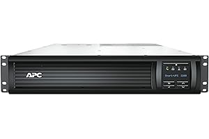 APC by Schneider Electric Smart-UPS SMT-SmartConnect - SMT2200RMI2UC - Uninterruptible Power Supply 2200VA (Rackmount 2U, Cloud enabled, 8 Outlets IEC-C13) Black