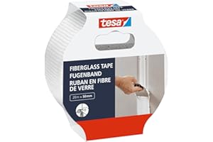 tesa taśma naprawcza z włókna szklanego - taśma do naprawy, uszczelniania i zabezpieczania - do szorstkich i gładkich powierzchni - odporna na rozdarcie - 20m x 50mm
