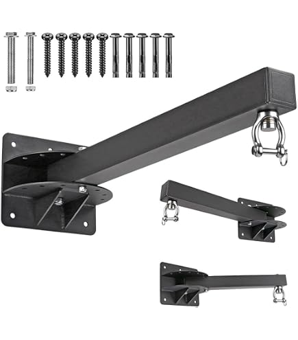 Support Montage Mural Potence Vélo METAL BOXE AC81125 - Noir Support Montage Mural Potence Vélo METAL BOXE AC81125 - Noir
