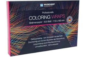 WALDSCHMIDT Coloring Wraps 11 x 16 cm- Strähnenpapier