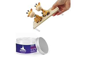 EIGTWEN 6.5oz Museum Paste, Museum Glue ablösbar, exzellente Haftung, wiederverwendbar, zerlegbar ohne Markierungen, geeignet für Oberflächen aus Metall, Keramik, Glas, Kunststoff und Holz