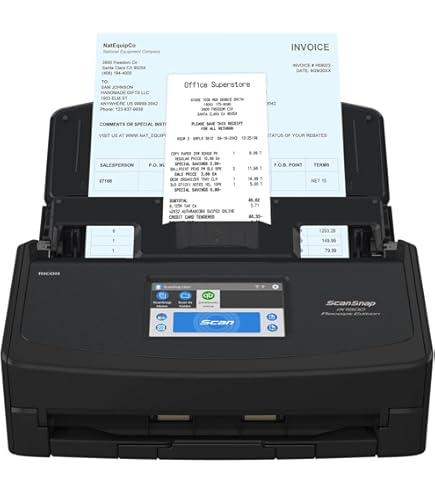 Fujitsu ScanSnap iX1600 Versatile Cloud Enabled Document Scanner