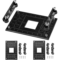 NMD&LR Piastra Posteriore CPU per AM3, Backplane in Plastica per Supporto Inferiore Ventola Radiatore per Staffa AMD Scheda Madre AM2 / AM3 / FM1 / FM2