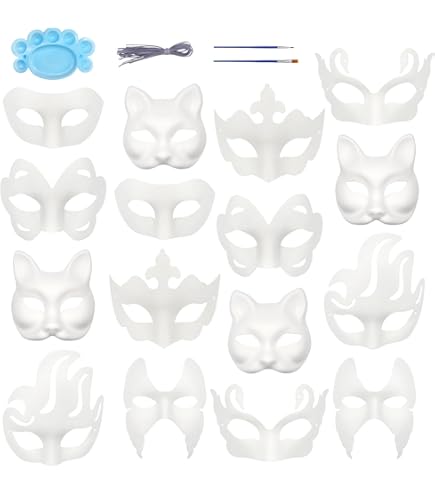 Avenir Prinzessin Masken Bastelset - Diamond Art Für Kinder Ab 5