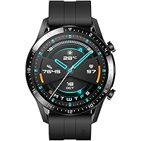 HUAWEI Watch GT 2 Sport (Matte Black, 46mm, 2 Weeks Battery, Music Playback, Answer Calls (with Phone Connection), 5ATM Water Resistant, Heartrate Monitor, Accurate GPS,SpO2, Kirin A1, AMOLED)