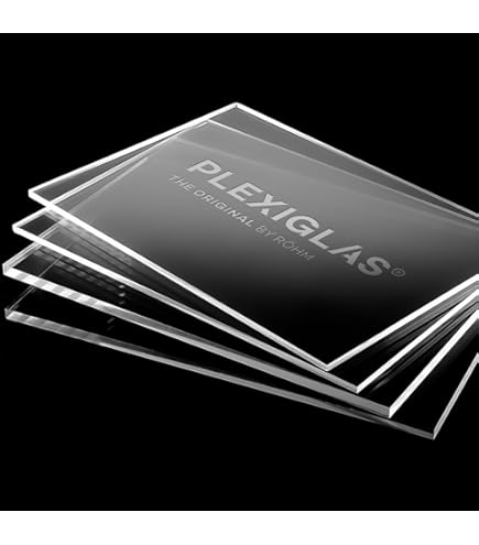 Lastra Acrilica Lastra Di Plastica In Plexiglass Nero Puro Lucido Polimetilmetacrilato Di Vetro Organico 200mm * 200mm - Foto 11