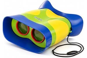 Storio Binoculars for Toddlers & Kids | Educational Outdoor Exploration Toy for Boys & Girls Age 3+ | Safe, Lightweight & Shockproof Binoculars | Perfect Easter Basket Gift or Birthday Present