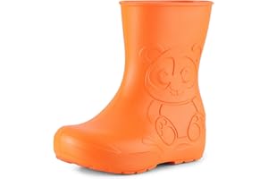 Ladeheid Stivali Pioggia Bambino e Bambina in Eva Stivaletti Pioggia per Bambini in Gomma e Resistenti LA-CA-10