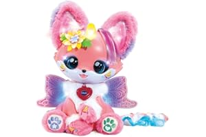 VTech - Lili Beauty Coiffure et Maquillage Magiques - Animal Interactif à Coiffer et Maquiller - Compagnon Fantastique Animé Qui Parle et Chante - Cadeau Enfant Dès 4 Ans - Contenu en Français