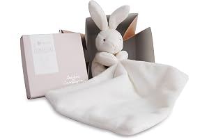 Doudou Rabbit Handkerchief - White