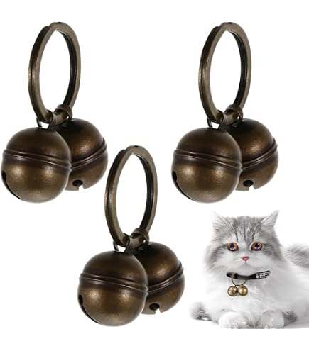 Confezione 24 Campanelli Colorati Per Collare Di Cani E Gatti – Extra Forti Con Chiusura Di Sicurezza