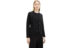 Tom Tailor 1043867 Cosy Blazer con Tasche Donna