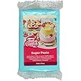 FunCakes Sugar Paste Baby Blue, Easy to Use, Smooth, Flexible, Soft and Pliable, Perfect for Cake Decorating, Halal, Kosher and Gluten Free, 250 g Pack of 1