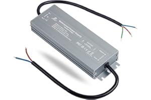 DUSKTEC LED Trafo 12V 60W Netzteil IP67, Wasserdicht Treiber Transformator AC 230V auf DC 12 Volt 5A, Slim Driver Außen für Feuchtraum Badezimmer Outdoor Gartenbeleuchtung Aussenbereich