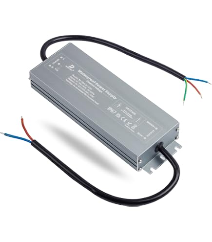 Alimentatore LED DC12V Impermeabile IP67 - Trasformatore Elettronico 100/120/150W, Ingresso 110-240V, Per Strisce E Luci