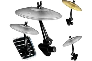 VESIDOLOY Platillo Bateria Para Coche, Platillo Crash, Platillos Para Choque De Auto, Ventilación De Platillos De Coche, Instrumentos Musicales Accesorios De Vehículos Para Todos Los Vehículos