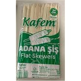 abnturk Bambu Ahşap Huş Ağacı Yapımı Adana &Ccedil;&ouml;p Şiş 24Cm 100 Adetlik 1 Paket, brc191118072025