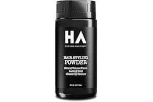 ‎HA HAIR-ASSIST Hair-Assist Volumen Puder Haare [20g] Haarpuder Volumen geeignet für jedes Haar - Styling Powder mit mattem Finish und maximaler Stabilität - von Friseuren entwickelt & empfohlen