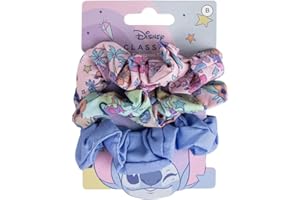 ‎CERDÁ LIFE'S LITTLE MOMENTS CERDÁ LIFE'S LITTLE MOMENTS, Disney Stitch Haargummis Kinder, Weiche Stoff-Scrunchies mit buntem Stitch-Design, Ideal für Mädchen, Alltag oder Schule, Ideal als Geschenk, 3 Stück