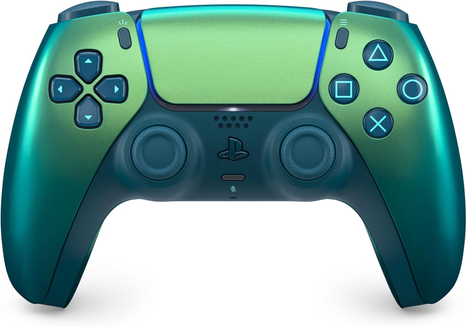Sony, Manette PlayStation 5 officielle DualSense, Sans fil, Batterie rechargeable, Bluetooth, Compatible avec PS5, Couleur : Chroma Teal