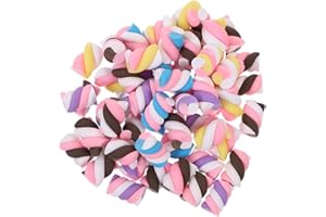Beavorty 60 Pezzi Accessori per Scrapbooking, Caramelle Finte in Schiuma e Crema, Ideali per DIY Artigianato, Decorazioni Creative per Feste Bambini, Progetti Scolastici e Bomboniere (Colori Casuali)