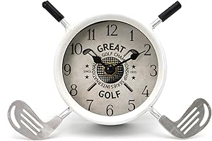 AOROTOE Golf Gifts for Men Dad Women Brother Bosses Golf Clubs Desk Clock Cool Desk Accessories for Coworkers Golfer Fans Souvenir Novelty Event Golf Office Decor Golfer Gadgets Unique Funny Stuff