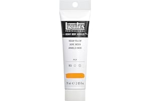 Liquitex Heavy Body Acrylic Paint 59ml Tube Indian Yellow Series 2
