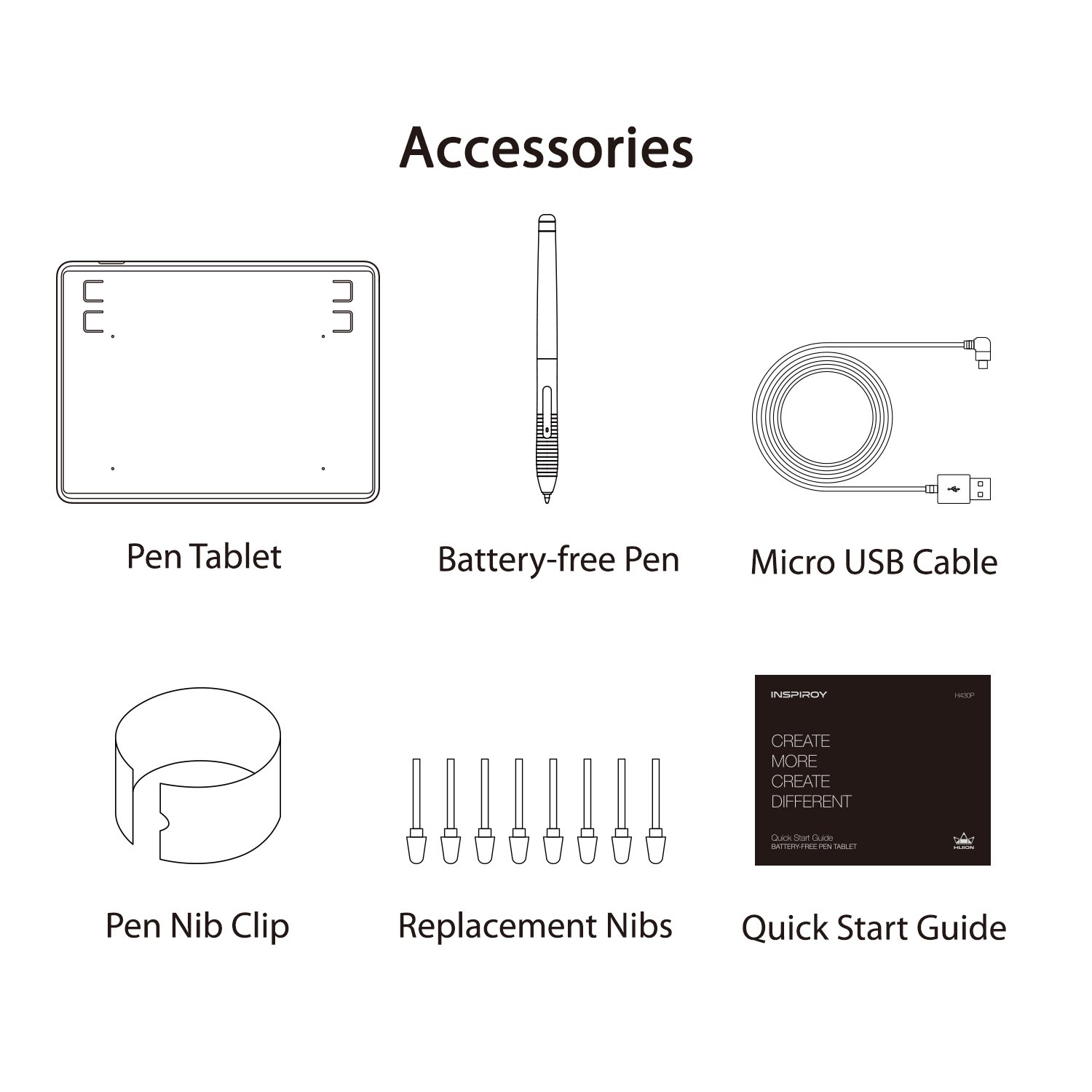 Huion HS64 Chips Special Edition Pen Tablet 6.3x4 Pollici Art Design Tavoletta Grafica con Stilo 8192 Livelli e 4 Tasti di Scelta Rapida e Adattatore OTG, Supporta Il Funzionamento su Android - immagine 9