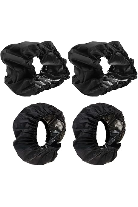 2 Pezzi Copri Maniglie Passeggino In Pelle PU - Antipolvere E Antisudore, Universali, Nero - Foto 3