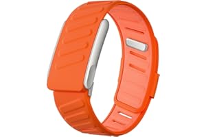 WAYCIN Pulsera de silicona resistente y cómoda compatible con WHOOP 5, Whoop MG, bandas de repuesto de silicona suave y duradera para hombres y mujeres con conector de marco de metal