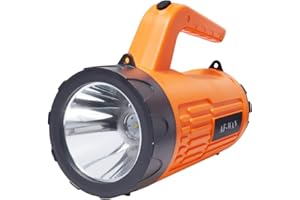 AF-WAN Lampe Torche LED Ultra Puissante,Lampe Torche LED Etanche,Lampe Camping Portable 6000 Lumens, Lampe de Poche Rechargeable pour Randonnée Camping