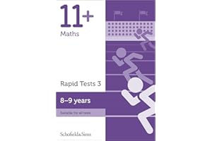 11+ Maths Rapid Tests Book 3 for GL and CEM: Year 4, Ages 8-9