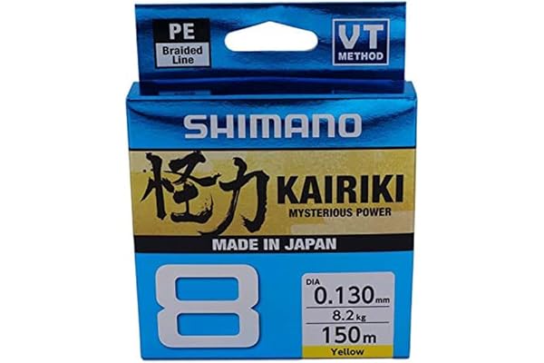 Shimano Kairiki 8 59WPLA58R 150 m flätad fiskelina